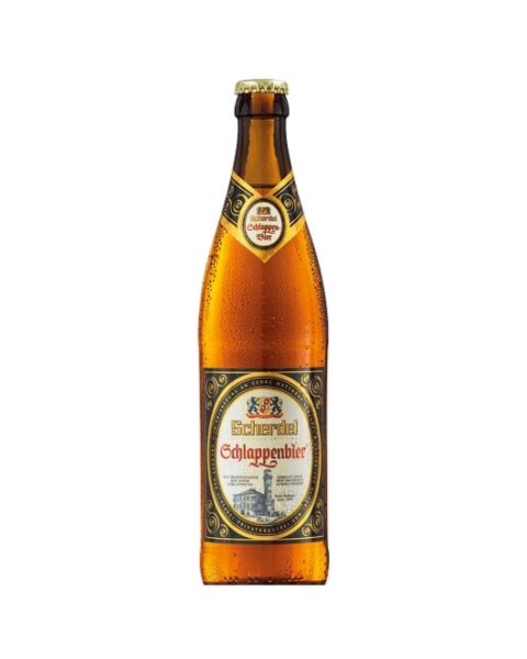 Scherdel Schlappenbier - 9 Flaschen