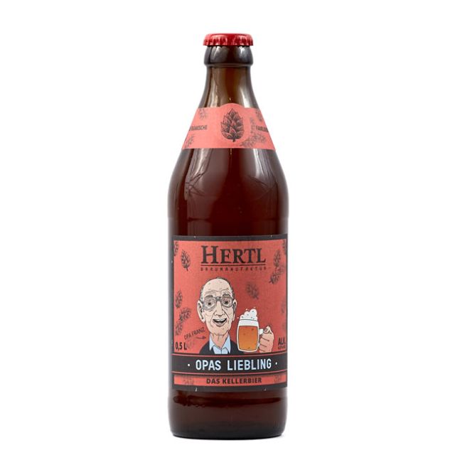 Hertl Braumanufaktur Opas Liebling Kellerbier