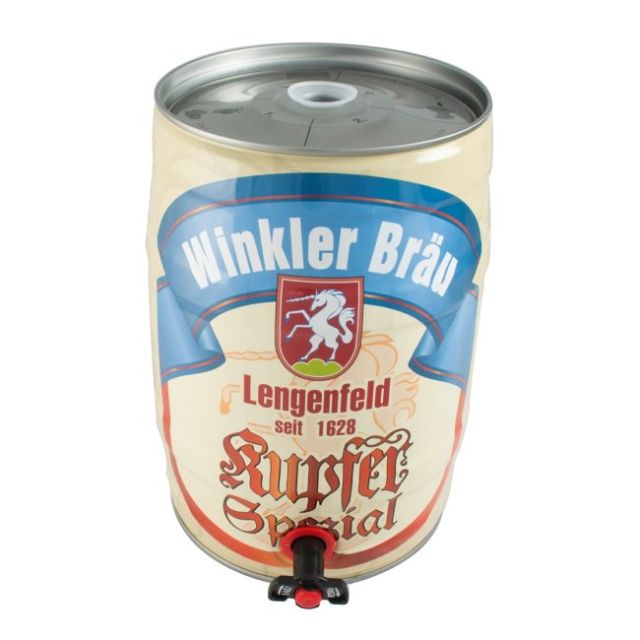 Winkler Bräu Kupfer Spezial - 5 Liter Partyfass