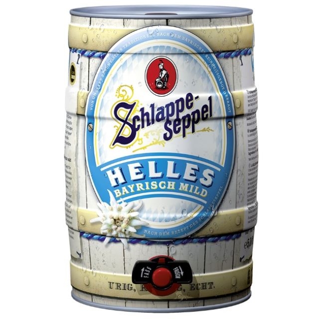 Schlappeseppel Helles - 5 Liter Partyfass